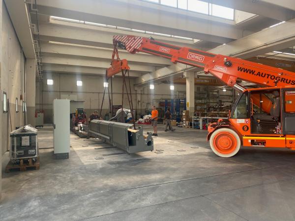 Impianto di taglio laser tubo